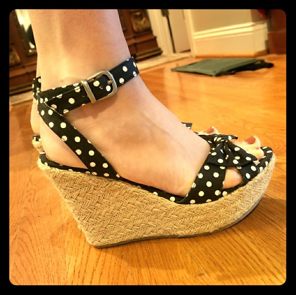 Poka Dot Wedges